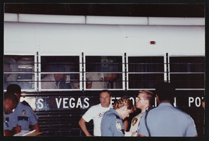 Photographs of Frontier Strike sit-down, C, Culinary Union, Las Vegas (Nev.), 1990s (folder 1 of 1)