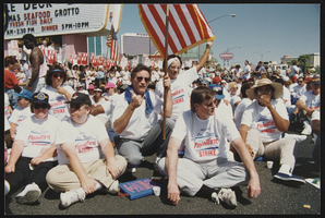 Photographs of Frontier Strike, E, Culinary Union, Las Vegas (Nev.), 1990s (folder 1 of 1)