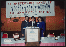 Photographs of Shop Stewards banquet B, Culinary Union, Las Vegas (Nev.), 1990s (folder 1 of 1)
