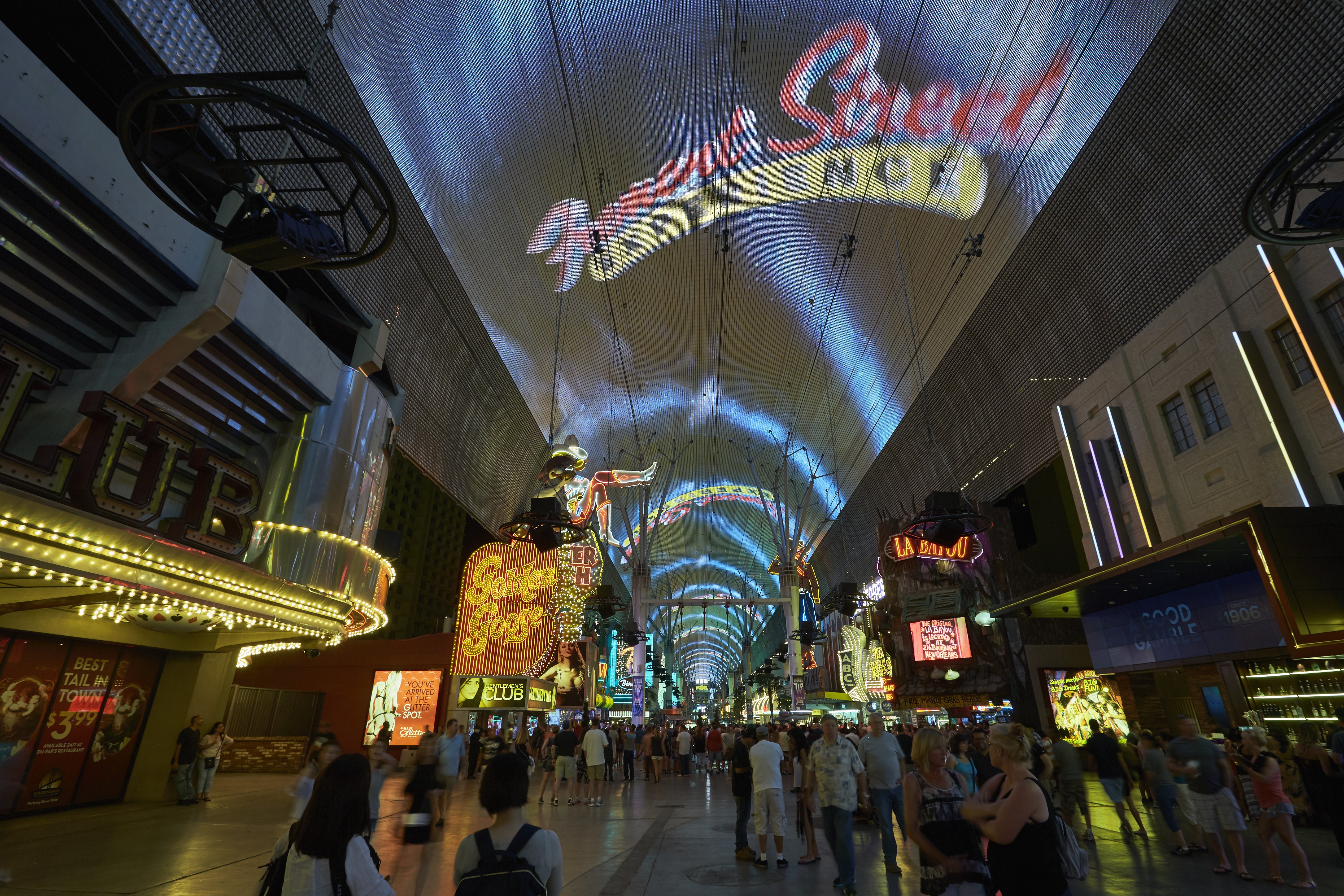 Photographs of Fremont Street Experience, Las Vegas (Nev.), June 24, 2016