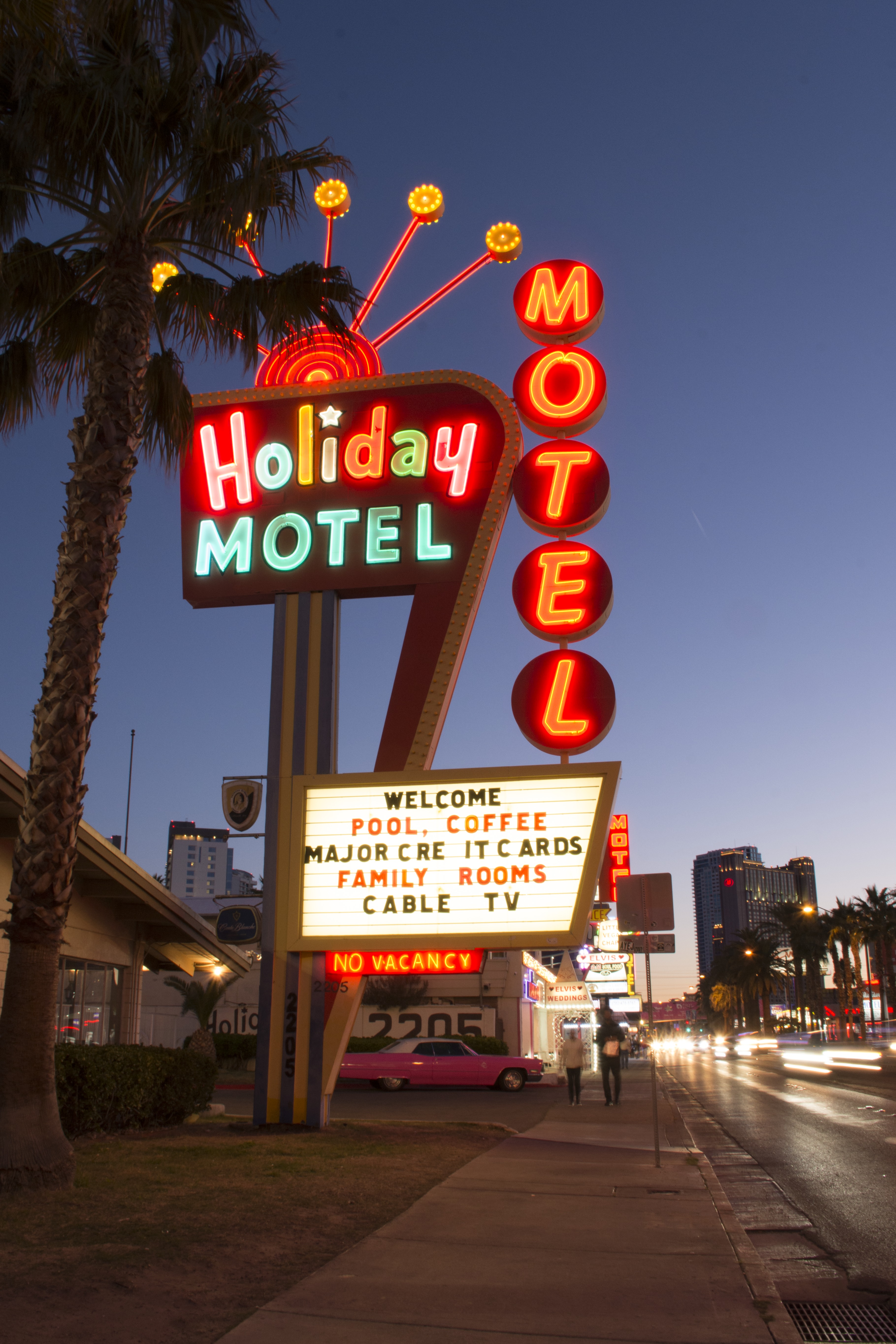 Photographs of Holiday Motel, Las Vegas (Nev.), March 1, 2017