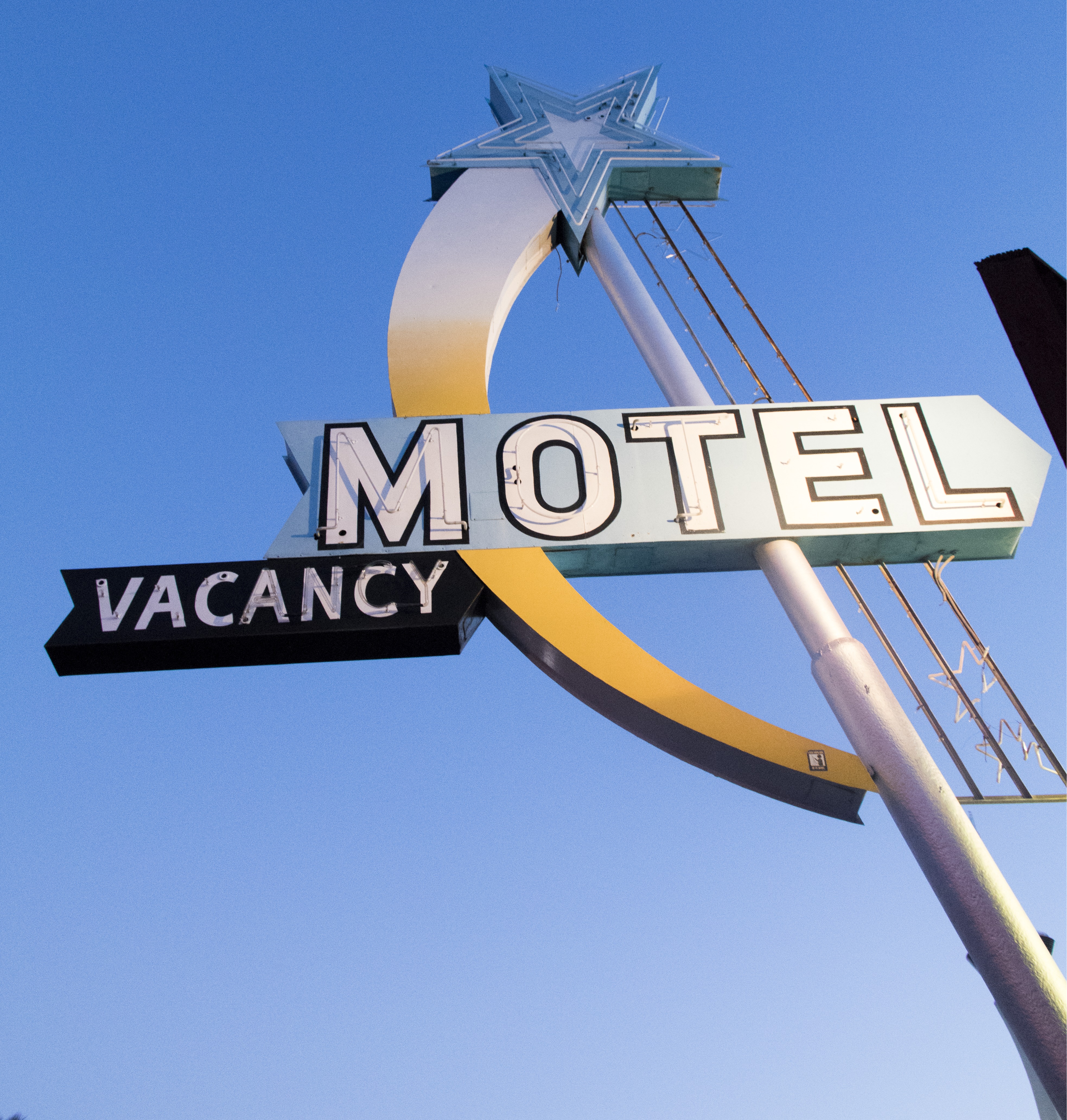 Photographs of Star Motel sign, Las Vegas (Nev.), March 3, 2017