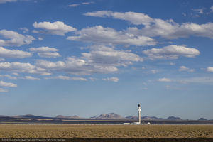 Crescent Dunes Solar, near Tonopah, Nevada: digital photograph