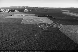 Photograph of Ivanpah Units 1, 2, and 3 at sunrise, October 27, 2012