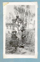 George Francis Robert Bell and Rex Bell Jr. at Walking Box Ranch, Nevada: photographic print