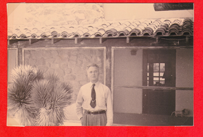 Fritz Schmidt, water engineer at Walking Box Ranch, Nevada: photographic print