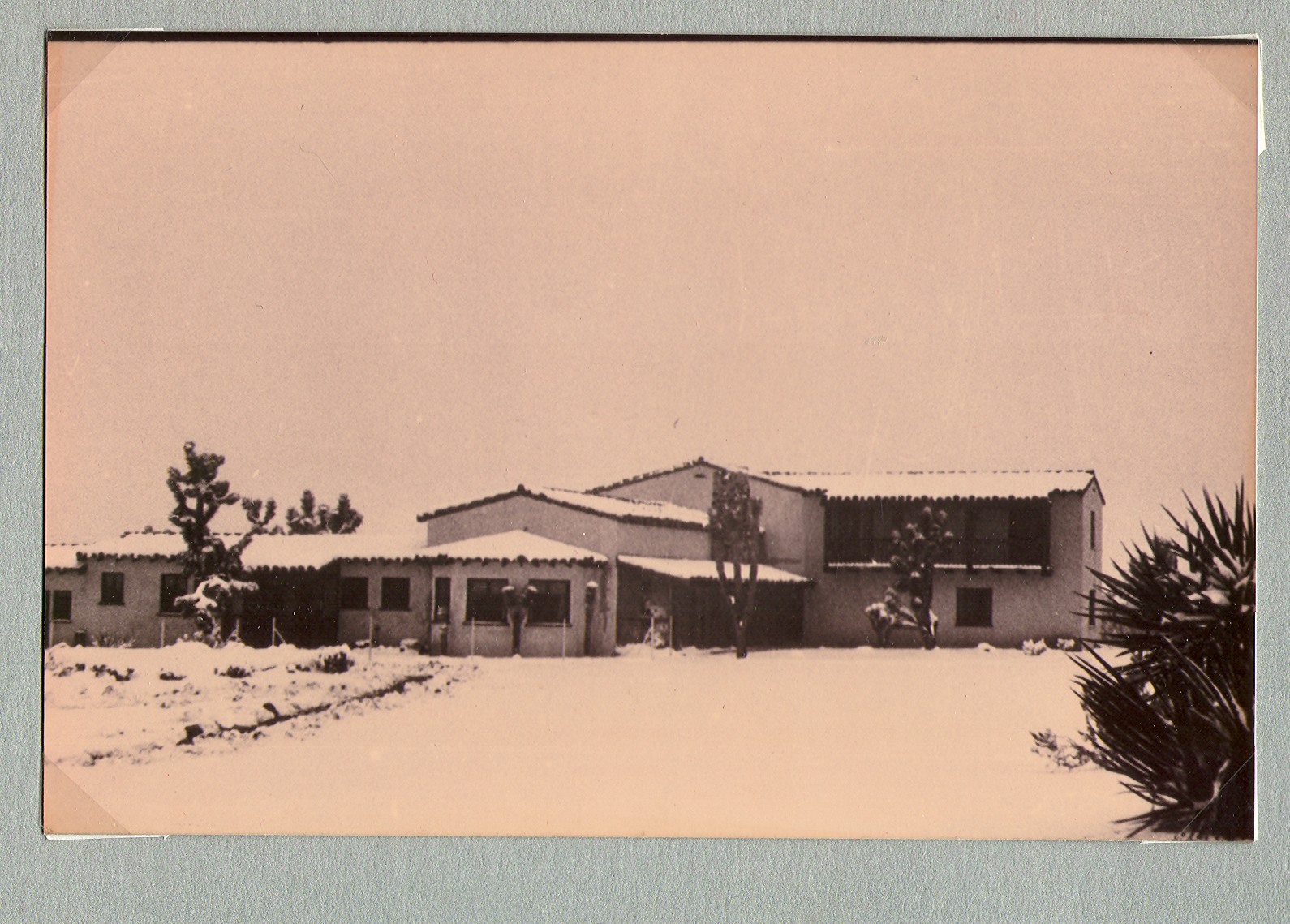 Ranch house at Walking Box Ranch, Nevada: photographic print