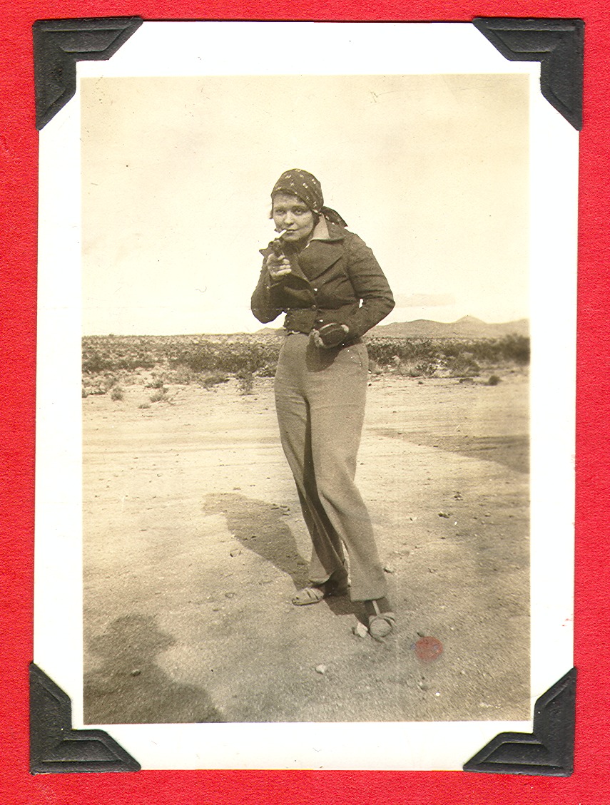Clara Bow Bell in Mojave Desert: photographic print