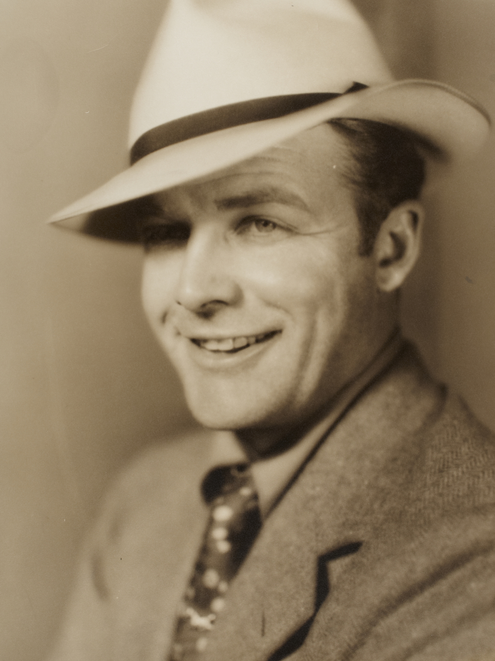 Headshot of Rex Bell: photographic print