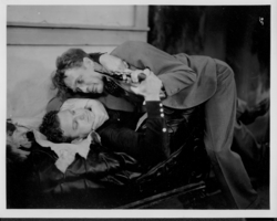 Rex Bell in movie still from unidentified movie: photographic print 