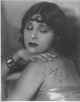 Signed photograph of Dorothy Janis: photographic print