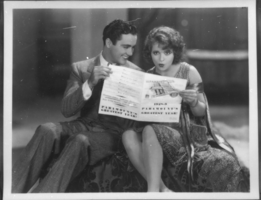 Clara Bow in movie still from unidentified movie: photographic print