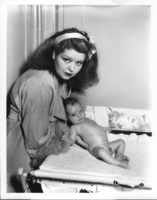 Photo of Clara Bow with Rex Anthony Bell, Jr (Toni Larbow Beldam) as an infant