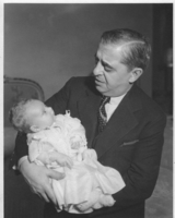 Professional photograph of Robert "King" Bow and Rex Anthony Bell, Jr (Toni Larbow Beldam) as an infant