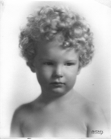 Professional photograph of Rex Anthony Bell, Jr (Toni Larbow Beldam) as a child: photographic print 