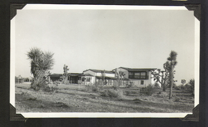 View of the house at Walking Box Ranch: photograph