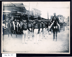 Photograph of Tonopah Volunteer firefighters, Tonopah (Nev.), early 1900s