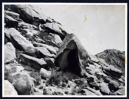 Photograph of Gothic Rock, Goldfield (Nev.), early 1900s