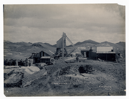 Photograph of Combination Mine, Goldfield (Nev.), early 1900s
