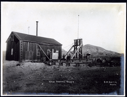 Photograph of Ohio Tonopah Shaft, Tonopah (Nev.), early 1900s