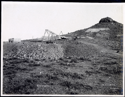Photograph of Quartzite Mine at Black Butte, Goldfield (Nev.), early 1900s