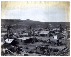 Photograph of Mohawk Mine and surroundings, Goldfield (Nev.), early 1900s