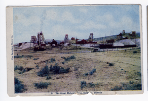 Postcard of the Mohawk Mine, Goldfield (Nev.), 1907