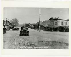Photograph of downtown Beatty (Nev.), 1928-1934