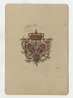 House of Savoy Royal Family residence, menu, November 21, 1899