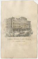 Huron House, dinner menu, Sunday, March 29, 1885