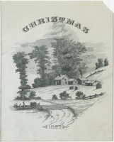 Christmas dinner menu, Tuesday, December 25, 1883, Lindell Hotel