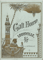 Thanksgiving dinner menu, Thursday, November 25, 1880, Galt House