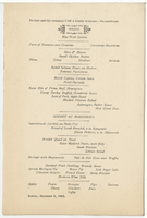 The Montezuma menu, Sunday, December 9, 1883  