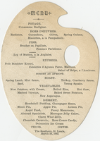 The Southern, menu, March 26, 1882