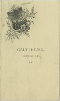 Galt House, lunch menu, Sunday, July 15, 1883