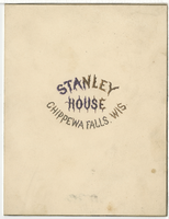 Stanley House menu, Sunday, November 9, 1884