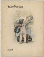 New Year's 1913, dinner menu, The Menger