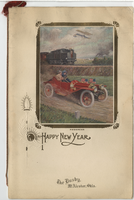 New Year's dinner menu, 1913, The Busby