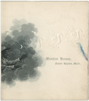 Thanksgiving dinner menu, Morton House, November 29, 1894