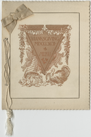 Thanksgiving 1892 menu, The Spencer