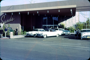 Slide of the Sands Hotel, Las Vegas, circa 1950s-1960s
