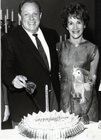 Photograph of Carl Cohen and his wife, Las Vegas, circa 1950s-1960s