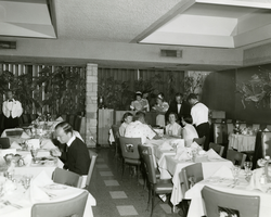 Photograph of a restaurant in Sands, Las Vegas, circa 1960s