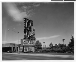 Photograph of the Sands Hotel Marquee, Las Vegas, 1964
