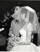 Photograph of Tommy Sands' and Nancy Sinatra's wedding, Las Vegas, September 1960