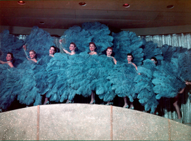 Photograph of the Copa Girls, Sands Hotel, Las Vegas, circa 1950s