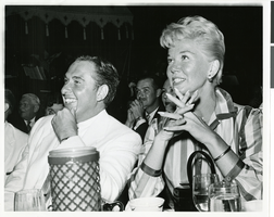 Photograph of Doris Day with husband Martin Melcher, Las Vegas, circa 1951-1968