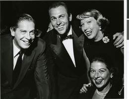 Photograph of Milton Berle and others, Sands Hotel and Casino, Las Vegas, Nevada, circa 1960s