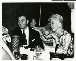 Photograph of Doris Day and Danny Thomas, Las Vegas, circa 1960s
