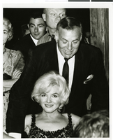 Photograph of Jack Entratter and Marilyn Monroe, Las Vegas, 1955